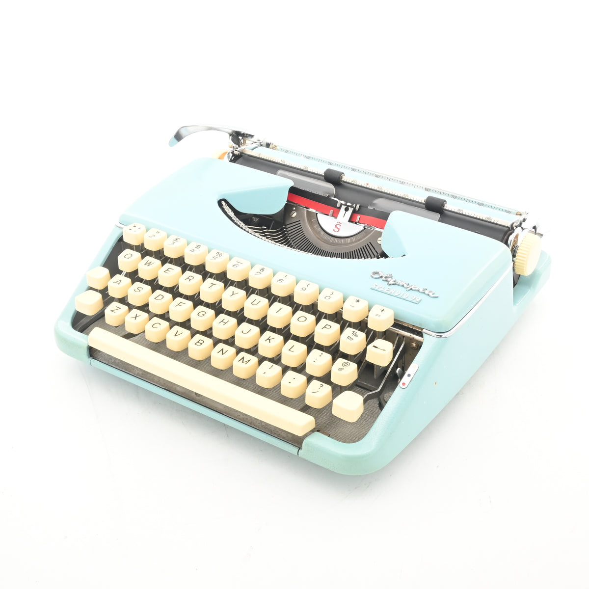 Olympia Splendid 99 Typewriter | light duck blue finish | New