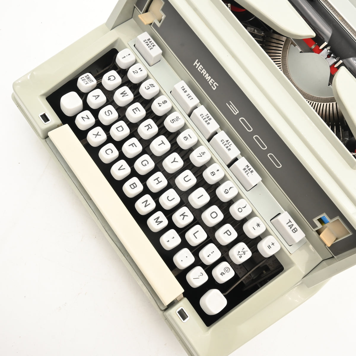 Hermes 3000 Typewriter with Epoca Typeface - New platen