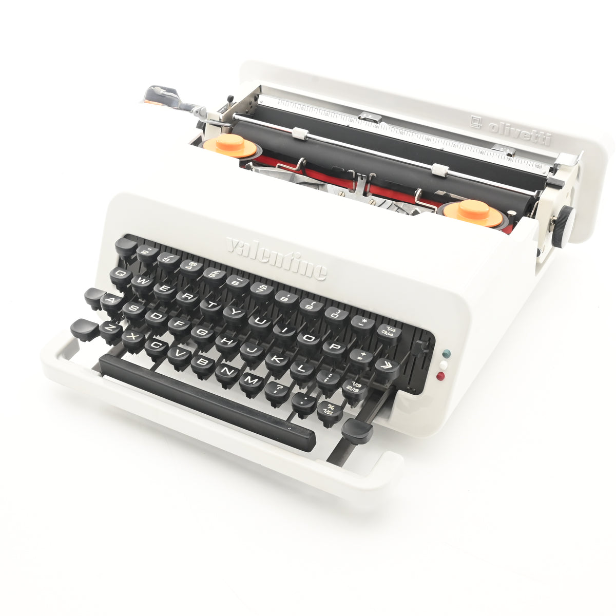 Olivetti Valentine Typewriter | White | Gift | Serviced | Working