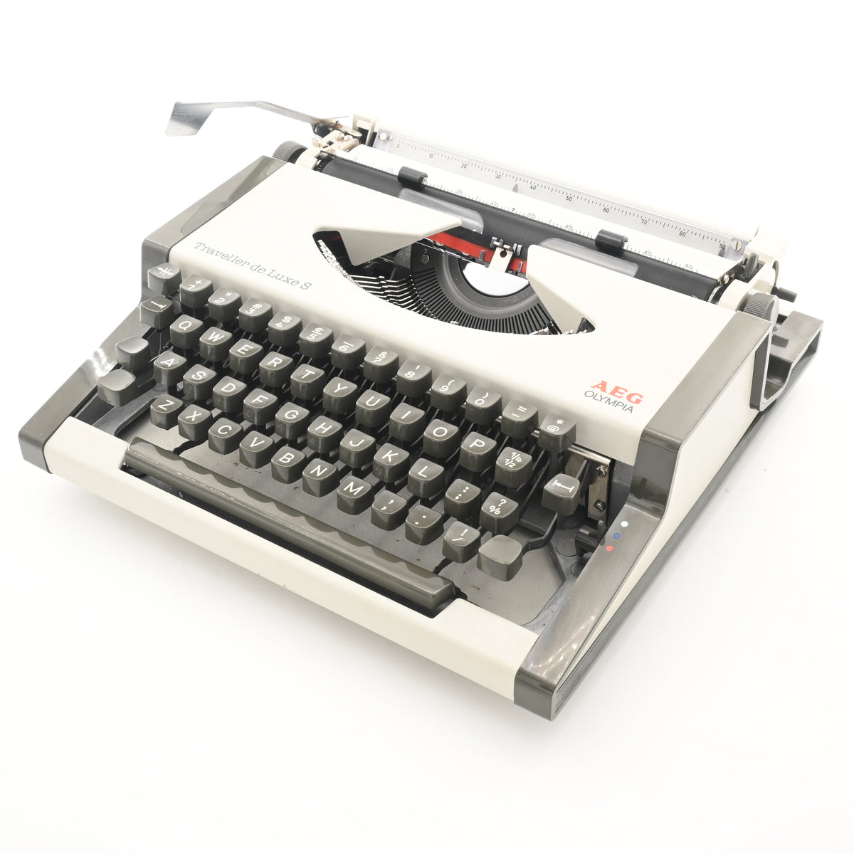 Olympia Traveller De luxe S Typewriter | New Ribbon | UK & WORLDWIDE