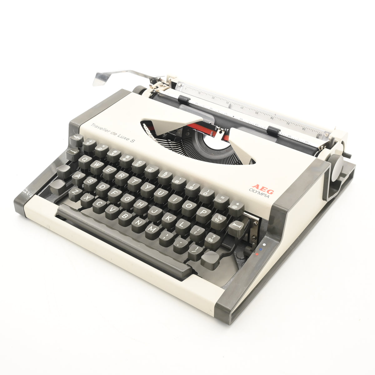 Olympia Traveller De luxe S Typewriter | New Ribbon | UK & WORLDWIDE