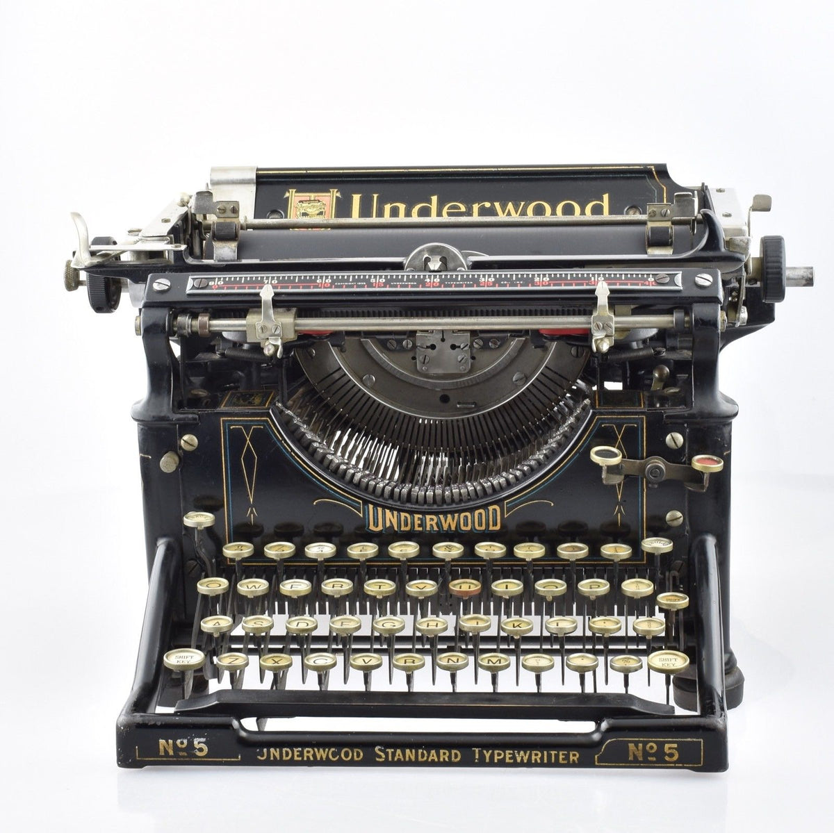 1916 Pristine Underwood Number 5 Typewriter 1916 Pristine Underwood Number 5 Typewriter