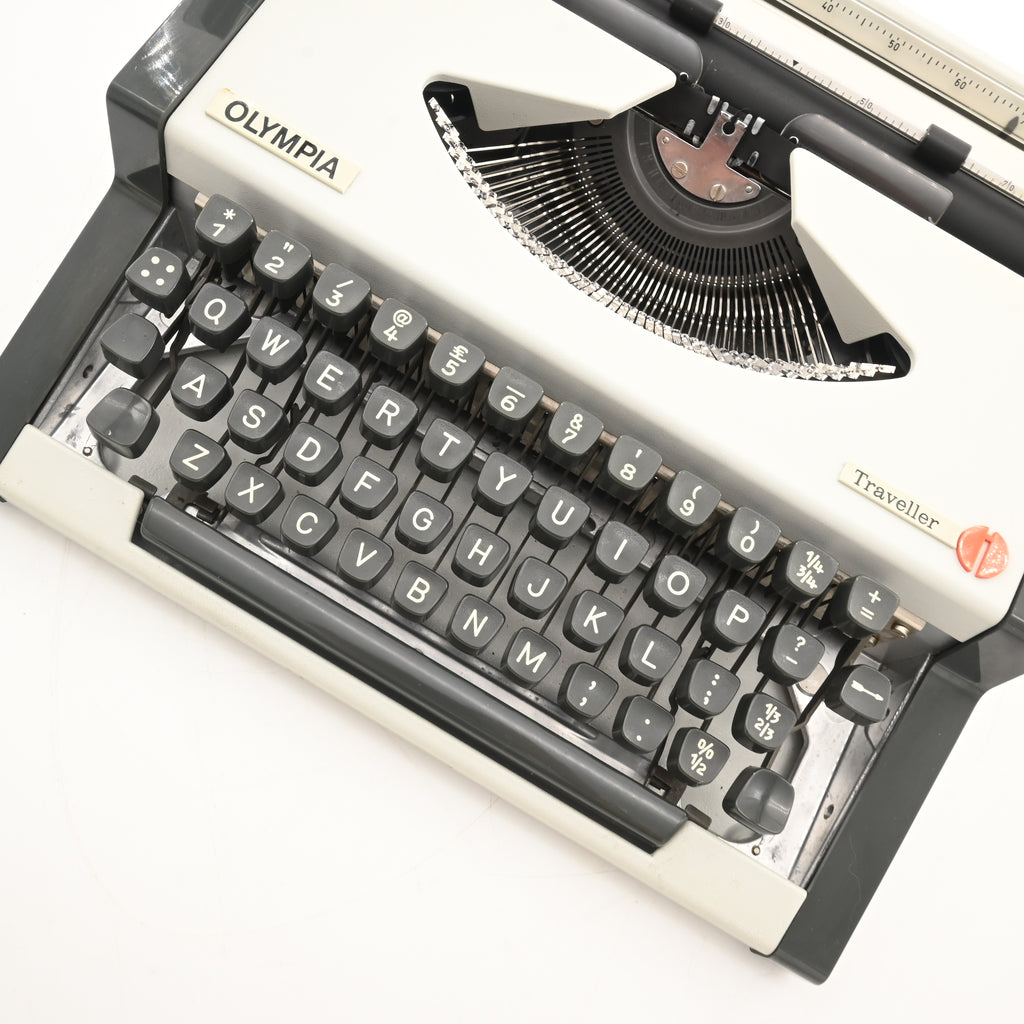 Olympia Traveller De luxe S Typewriter | New Ribbon | UK