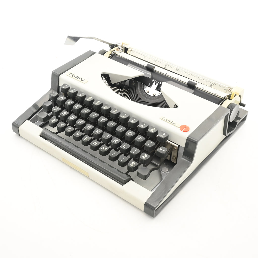 オリンピア　タイプライター トラベラー　Olympia Traveller☆ Olympia Traveller De luxe S Typewriter | New Ribbon | UK