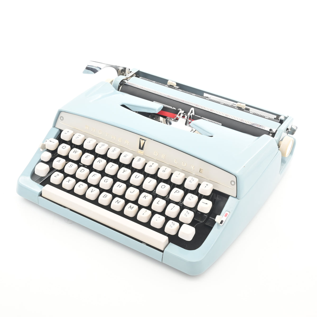 Brother De luxe Typewriter | Blue Colour | Elite | FREE UK POSTAGE – Mr ...