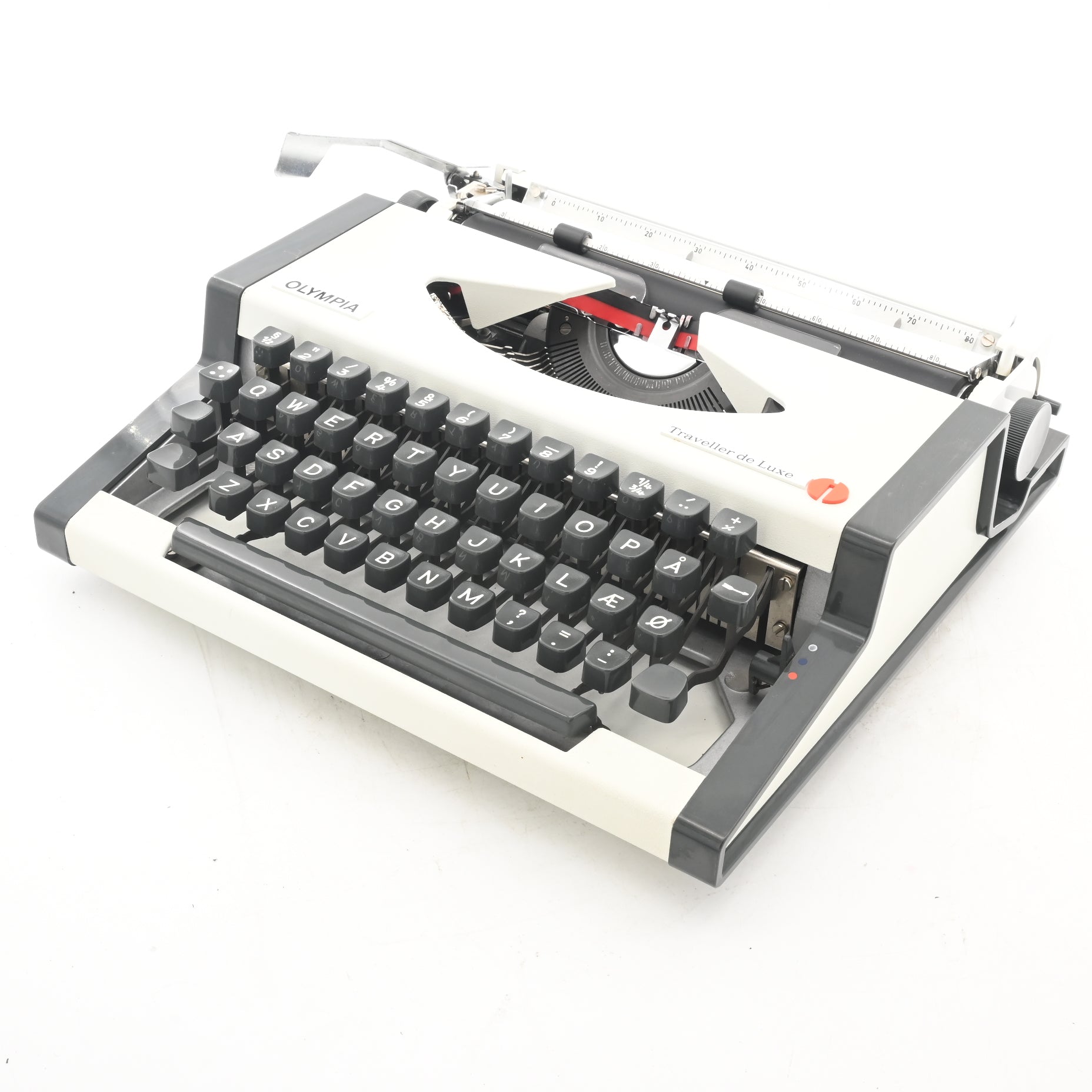 Olympia Traveller De luxe S Typewriter | New Ribbon | UK & WORLDWIDE