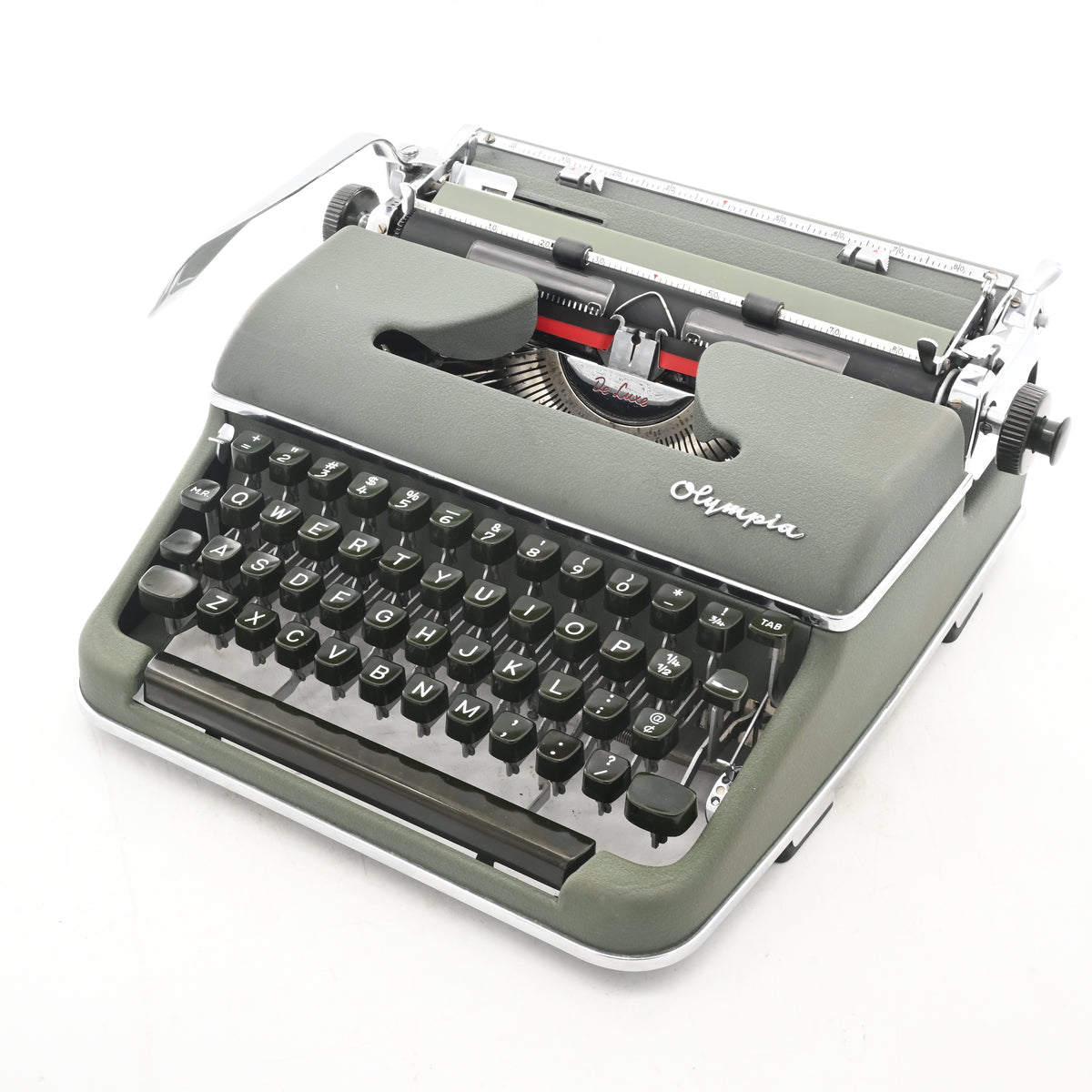 Jouet Ancien Machine à Écrire SIMPLEX TYPEWRITER Spécial 1908 - USA - Tôle