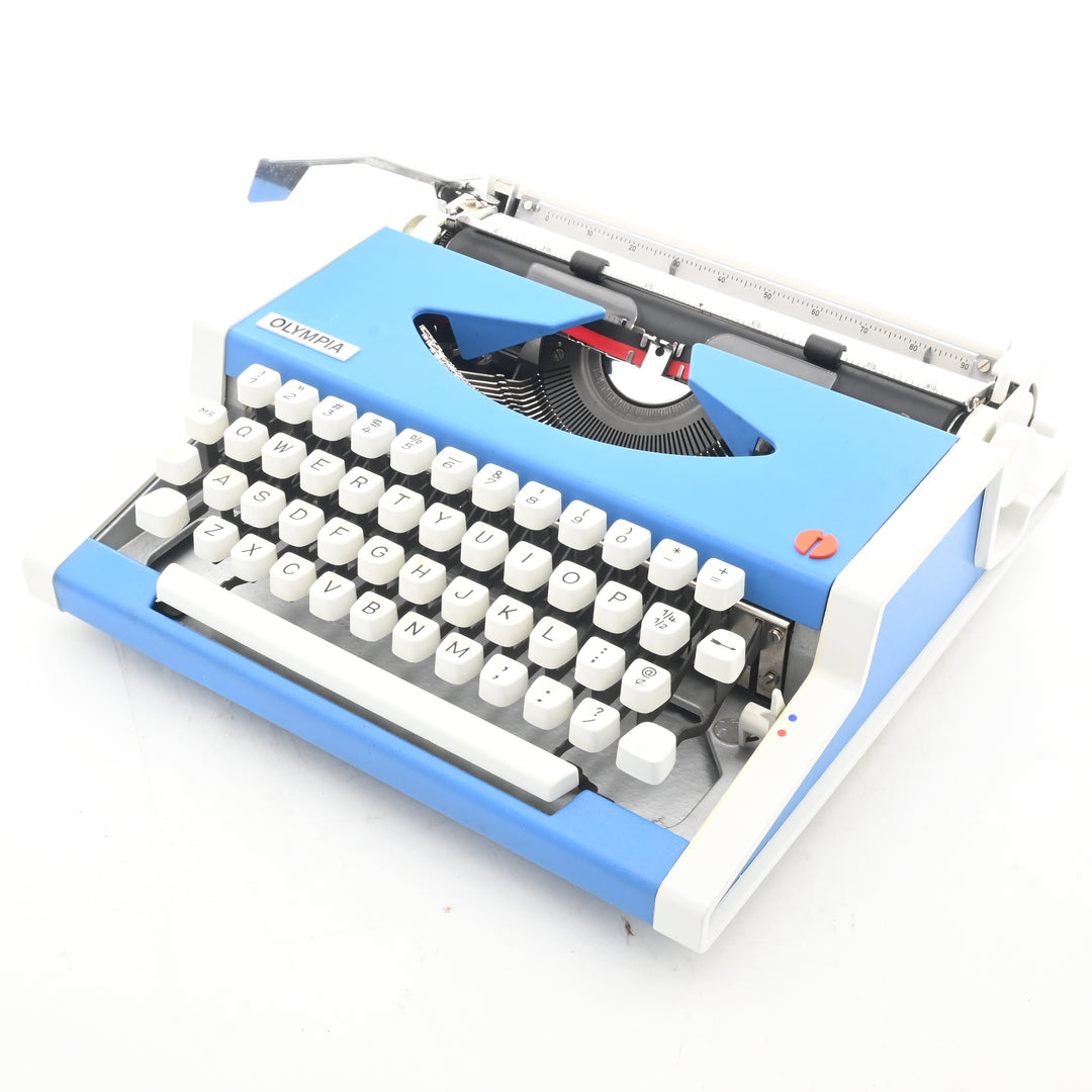 【完動品】　Olympia Traveller de Luxe　タイプライター Olympia Traveller De luxe S Typewriter | New Ribbon | UK & WORLDWIDE