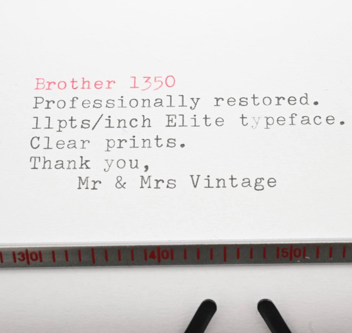 Brother Deluxe 1350 Typewriterr | White Colour | Elite | FREE UK ...