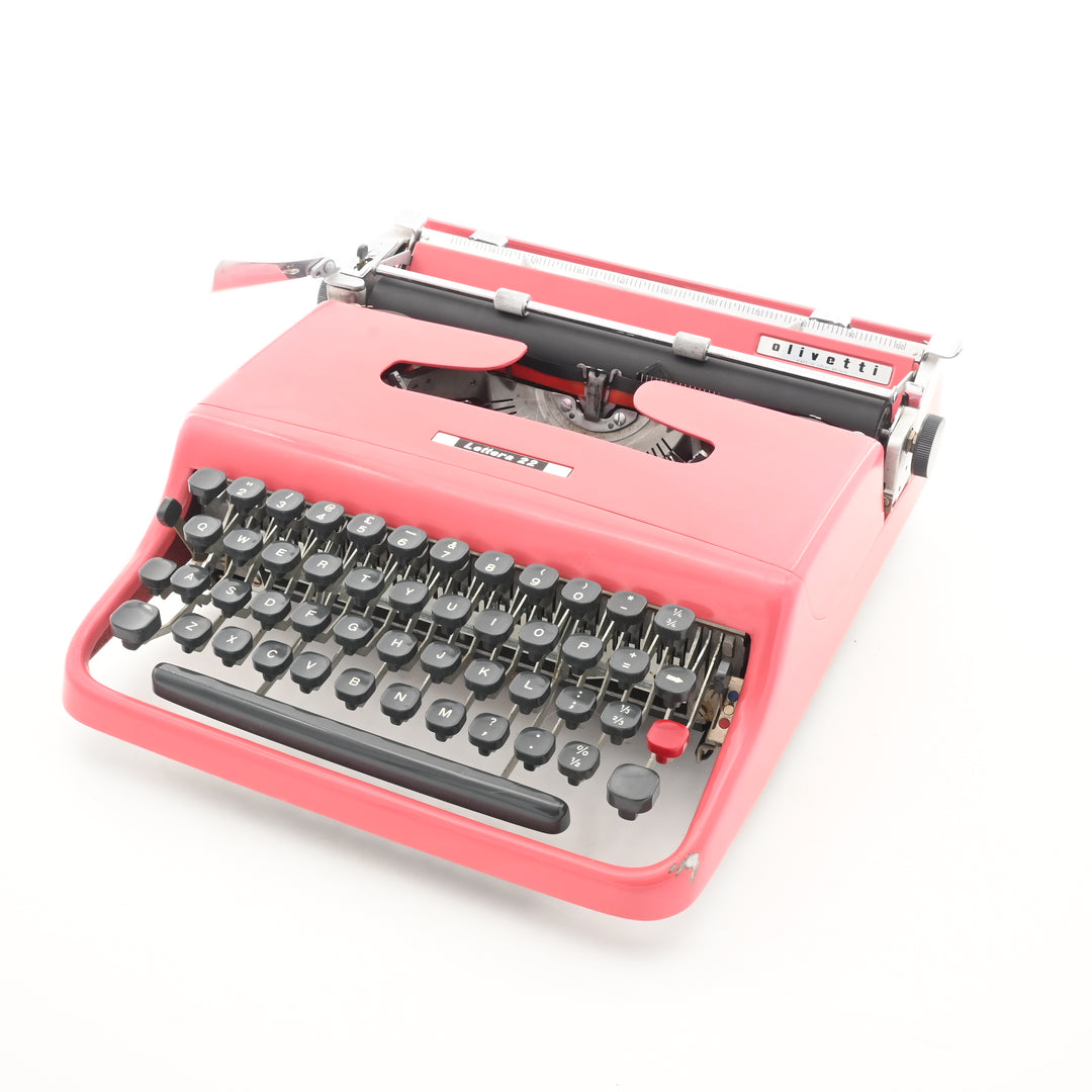 Olivetti Lettera 22 Typewriter - WORLDWIDE SHIPPING