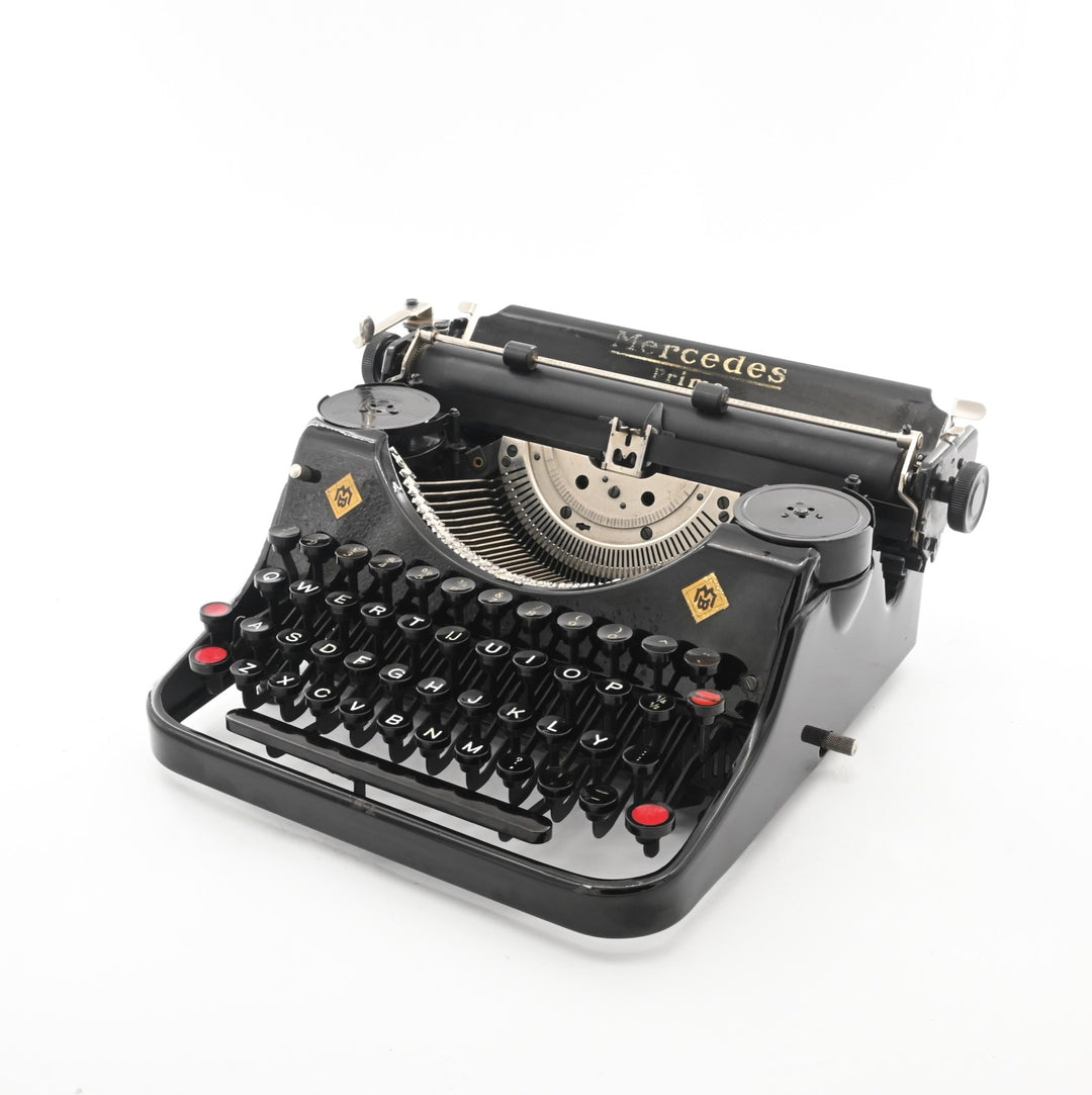 【値下げしました】Mercedes Prima アンティーク タイプライター 値下げしました】Mercedes Prima アンティーク タイプライター 値下げ