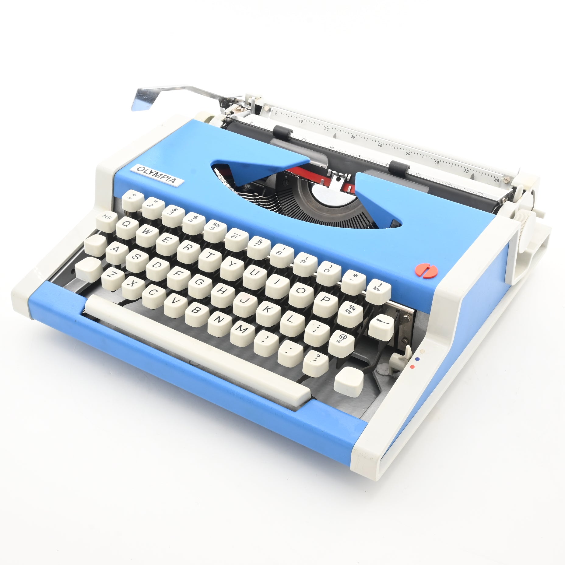 Olympia Traveller De luxe S Typewriter | New Ribbon | UK & WORLDWIDE