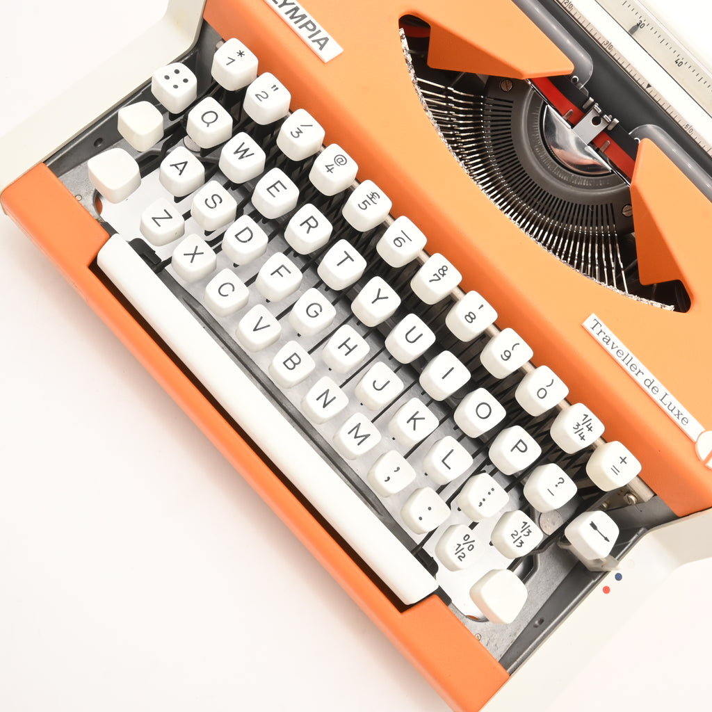 Olympia Traveller De luxe S Typewriter | New Ribbon | UK