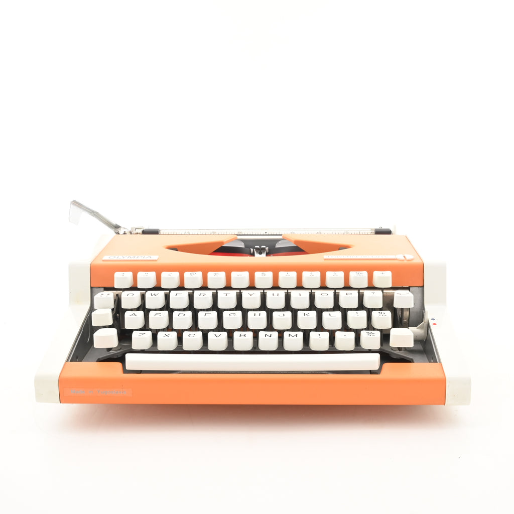 Olympia Traveller De luxe S Typewriter | New Ribbon | UK