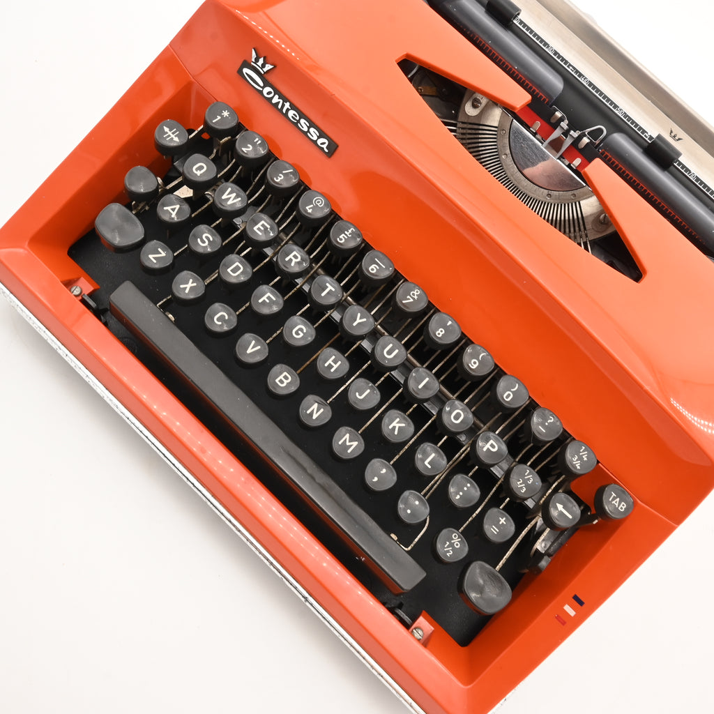 Adler Contessa Deluxe Typewriter – Mr & Mrs Vintage Typewriters ltd