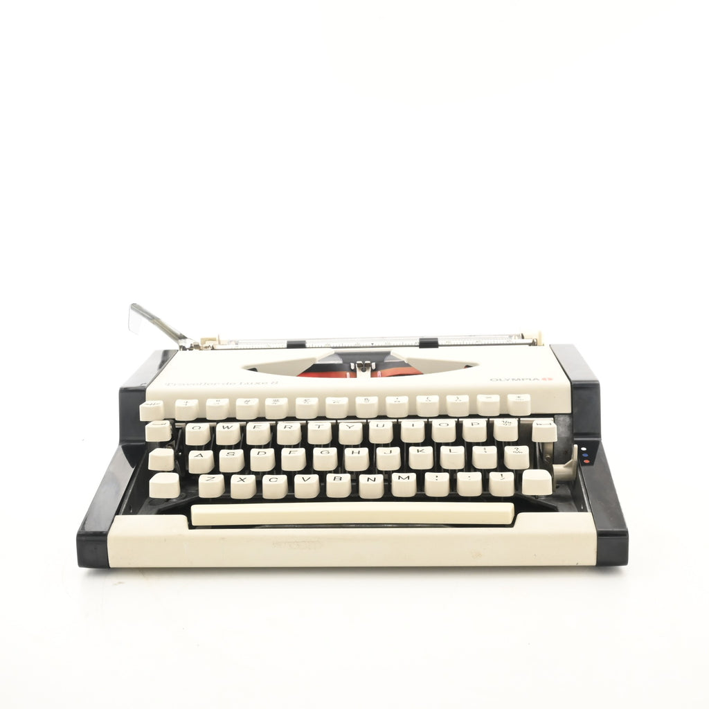 Olympia Traveller De luxe S Typewriter | New Ribbon | UK & WORLDWIDE