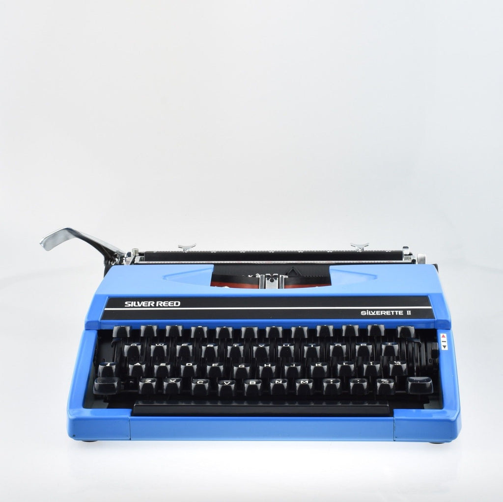 Serviced Working Silver Reed Silverette II Typewriter 