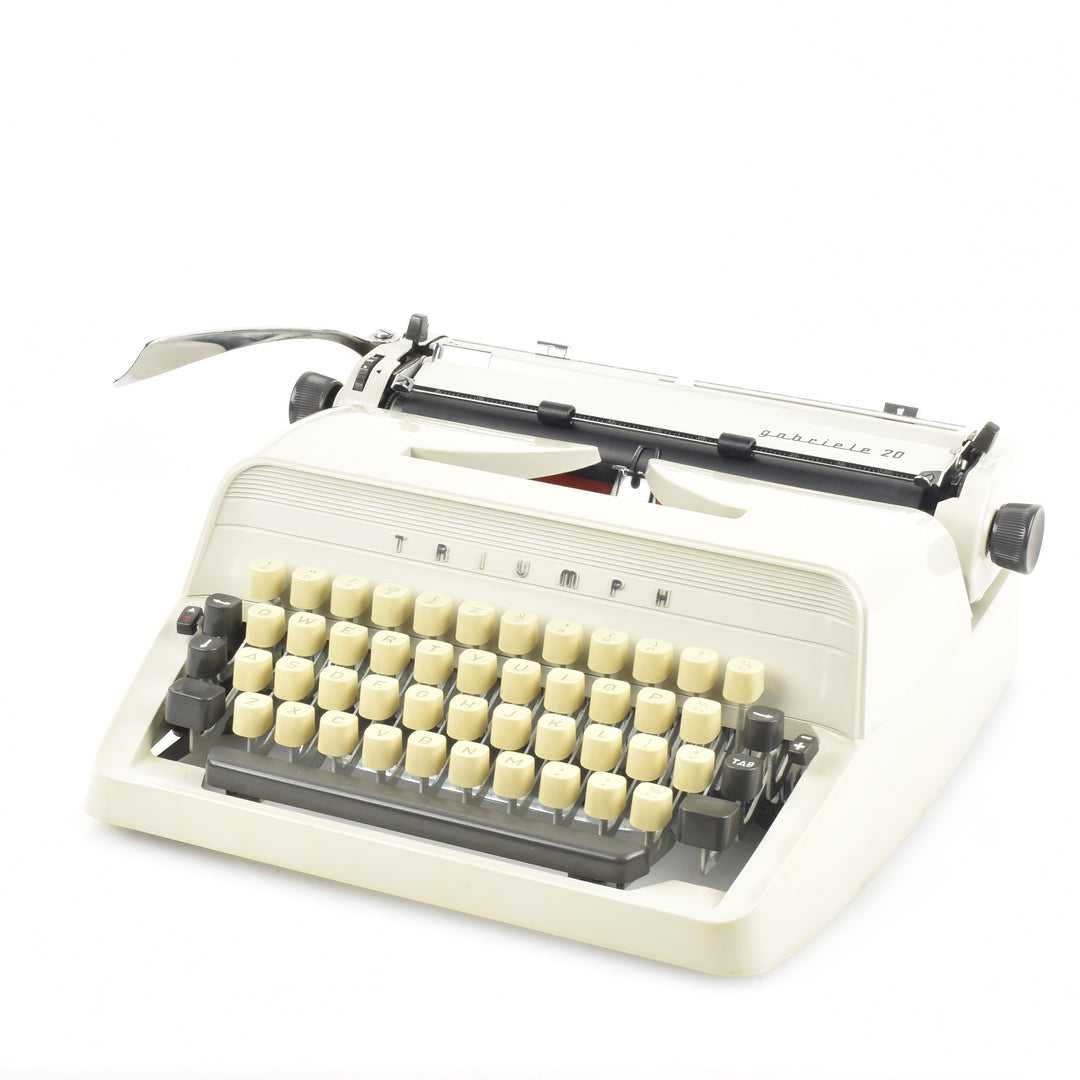 Triumph Adler Gabriele 20 Typewriter | Congress Typeface | Large Font