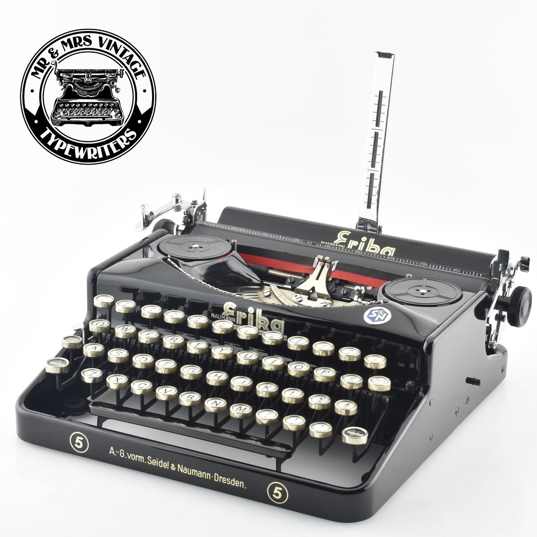 専用　実働品　Erika 5 エリカタイプライター QWERTYZ配列 Erika Model 5 Typewriter | Mint collectable condition | Antique