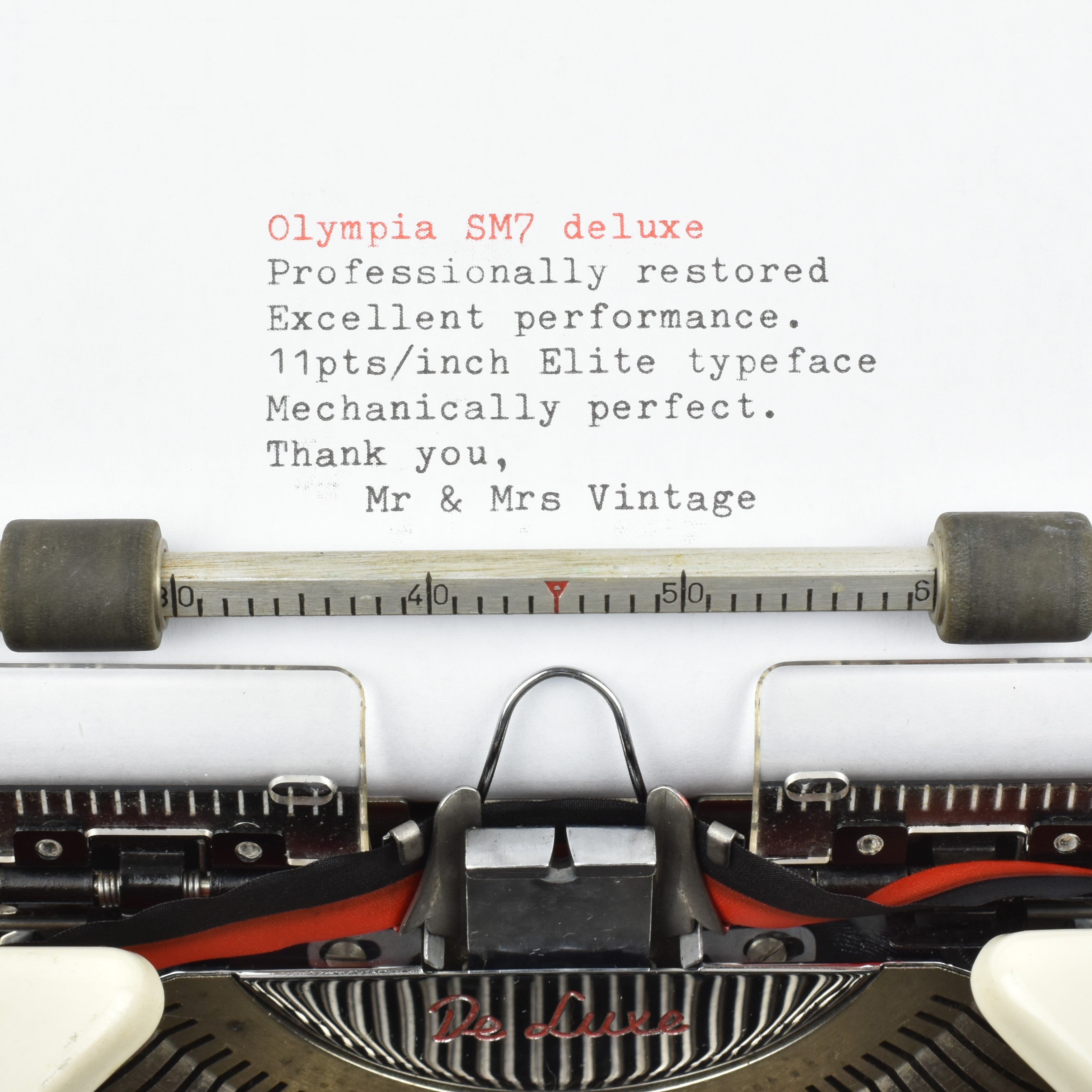 Olympia Olympia SM-7 Grey Typewriter