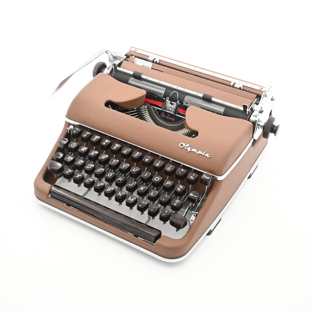 Olympia SM3 Typewriter - New platen| Matte Brown | UK & WORLDWIDE ...