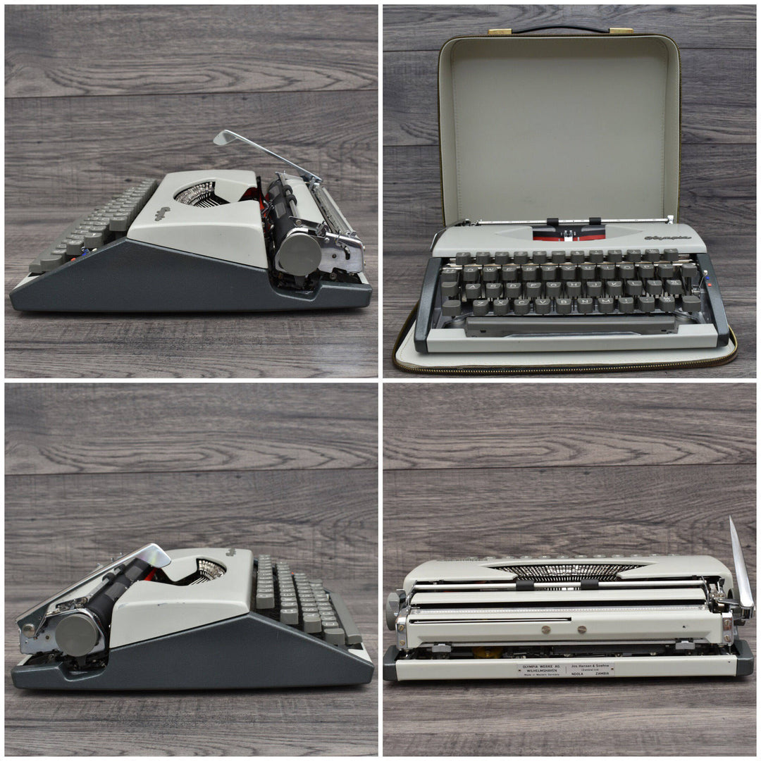 Olympia SF Deluxe Typewriter "Cursive Script Font/Typeface" – Mr & Mrs ...