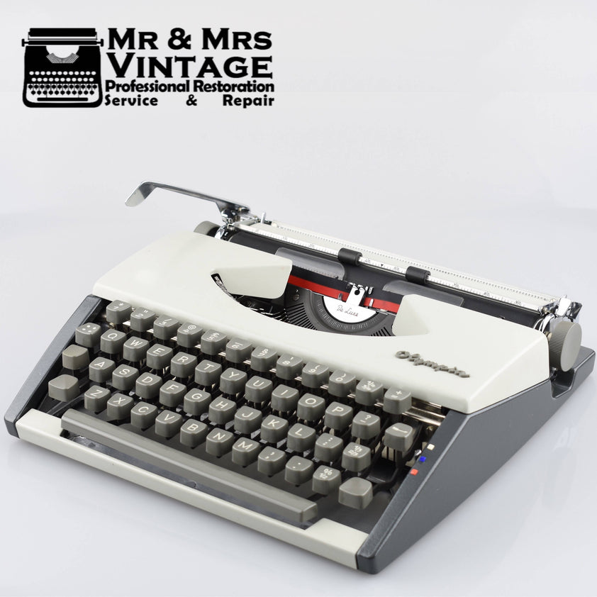 Olympia SF Deluxe Typewriter "Cursive Script Font/Typeface" – Mr & Mrs ...
