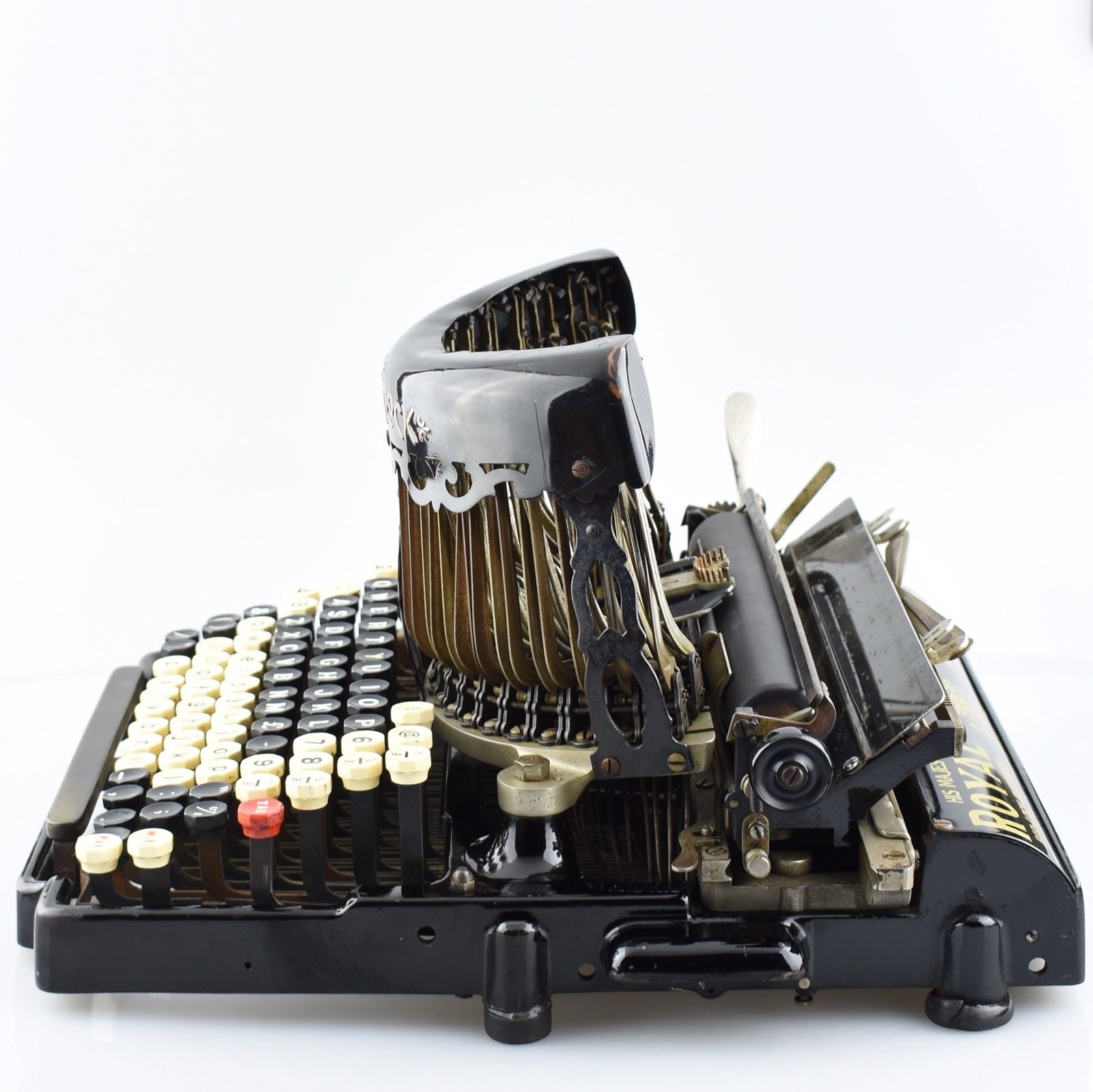 Antique ROYAL BARLOCK - Exquisite Eye Catching Typewriter - Original  Condition